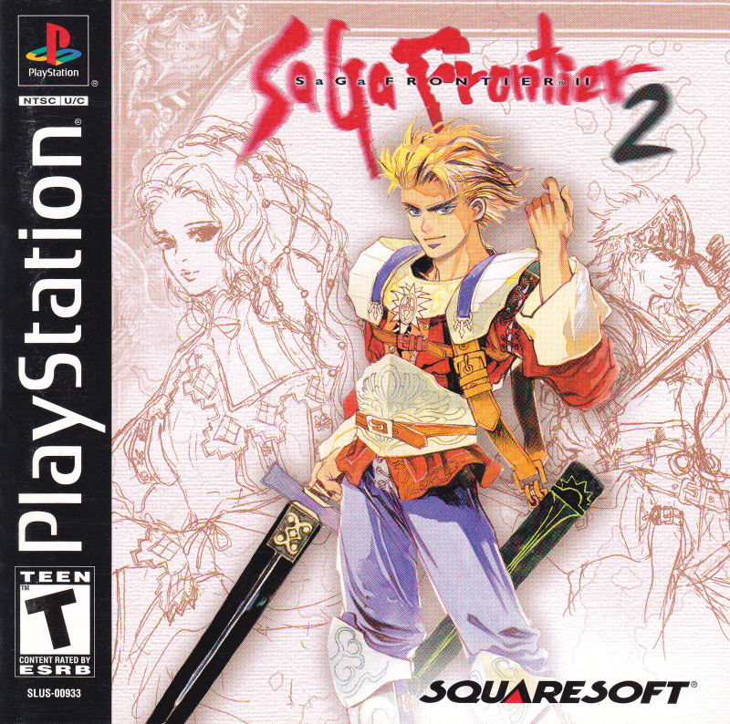 Front cover of SaGa Frontier 2 for PlayStation