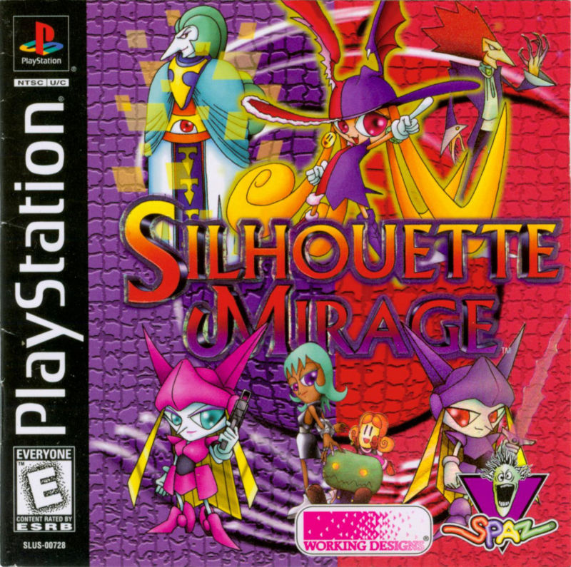Front cover of Silhouette Mirage for PlayStation