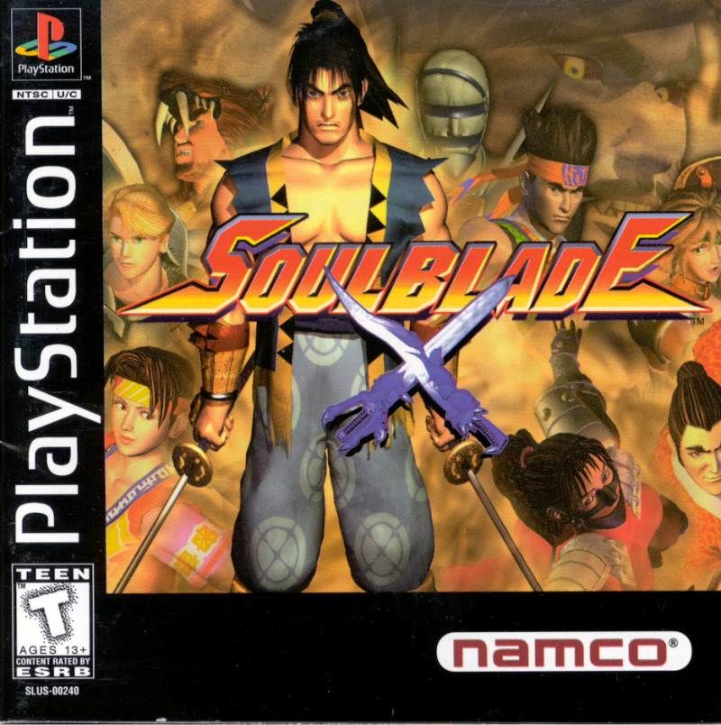 Front cover of Soul Blade for PlayStation