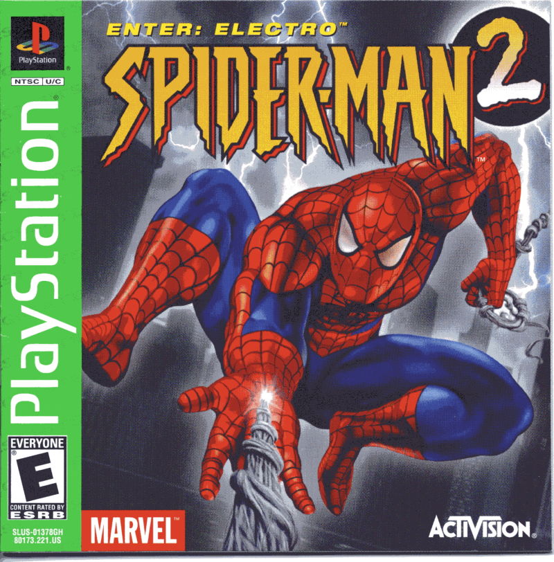 Front cover of Spider-Man 2: Enter: Electro for PlayStation