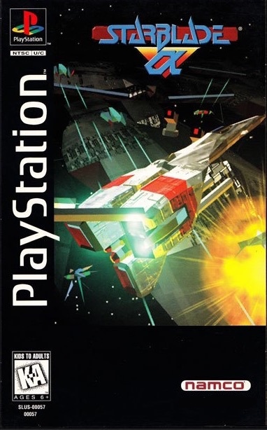 Front cover of Starblade Alpha for PlayStation