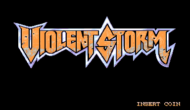 Front cover of Violent Storm for Arcade