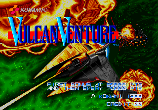 Front cover of Vulcan Venture for Arcade