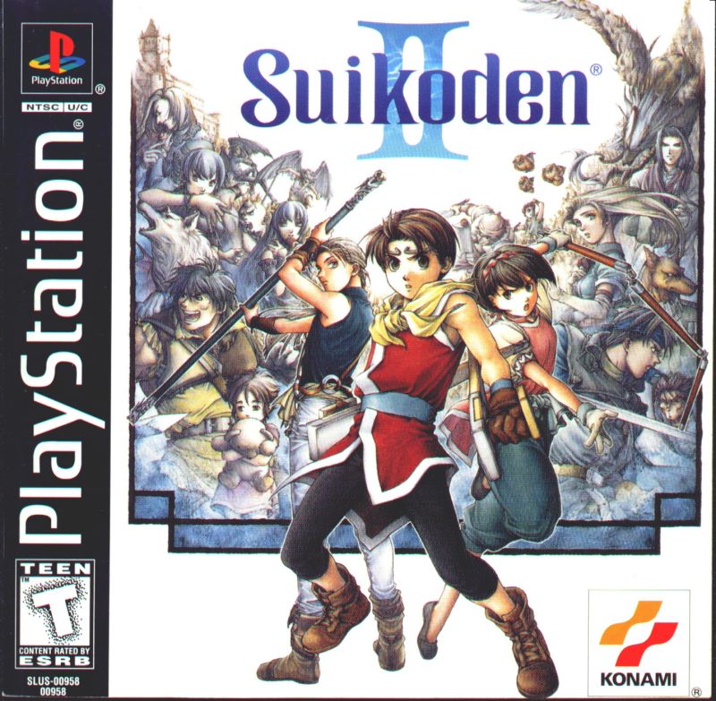 Front cover of Suikoden II for PlayStation