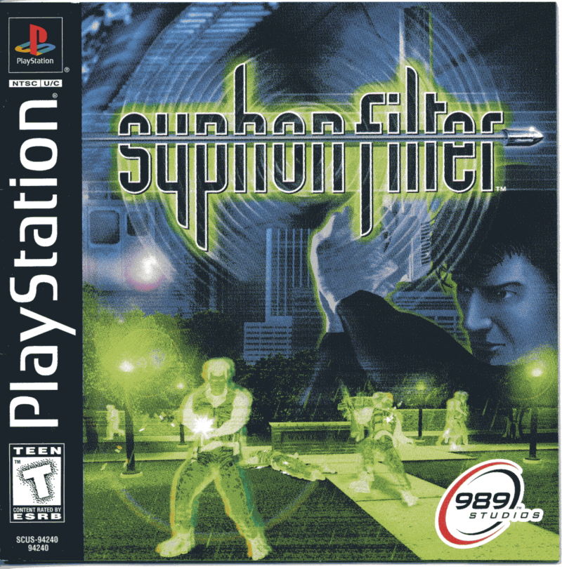 Front cover of Syphon Filter for PlayStation