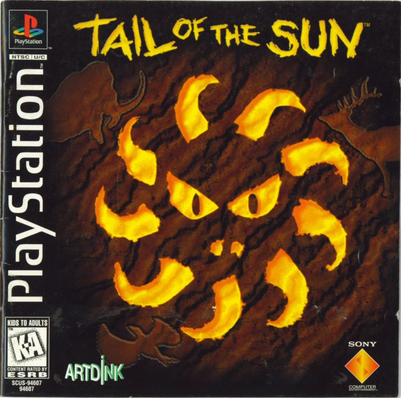 Front cover of Tail of the Sun for PlayStation