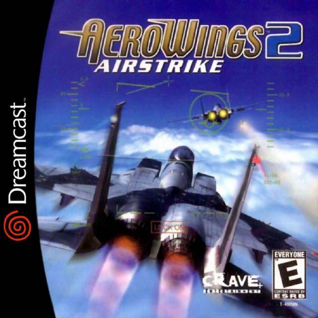 Front cover of AeroWings 2: Air Strike for Dreamcast