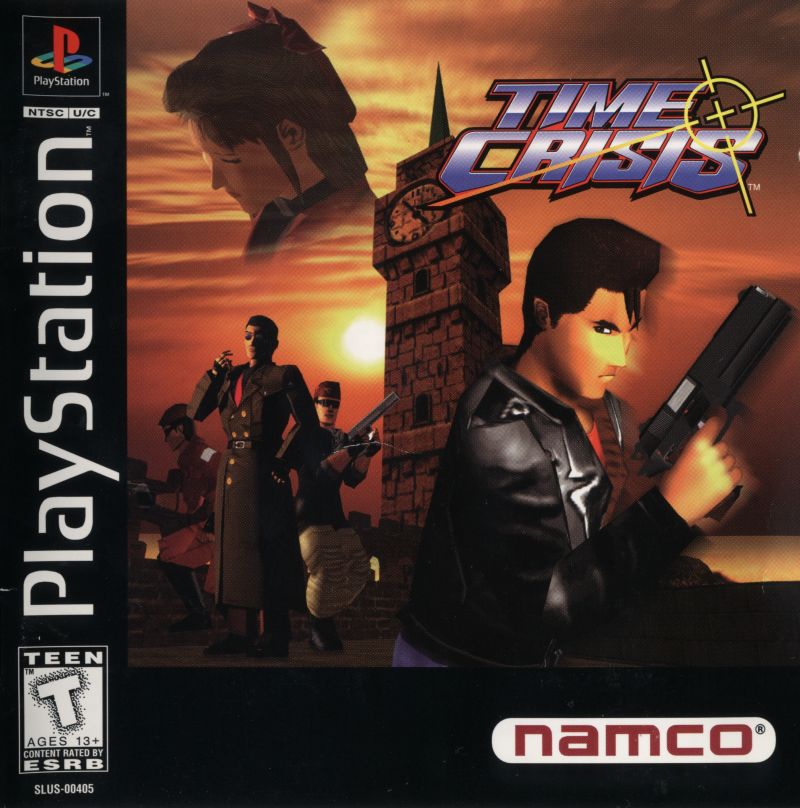 Front cover of Time Crisis for PlayStation