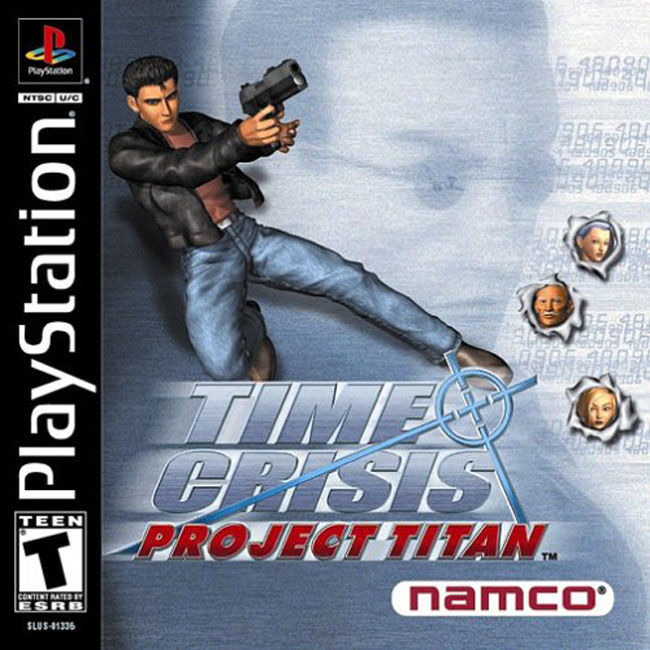 Front cover of Time Crisis: Project Titan for PlayStation