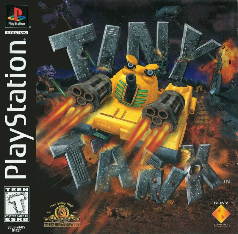 Front cover of Tiny Tank for PlayStation