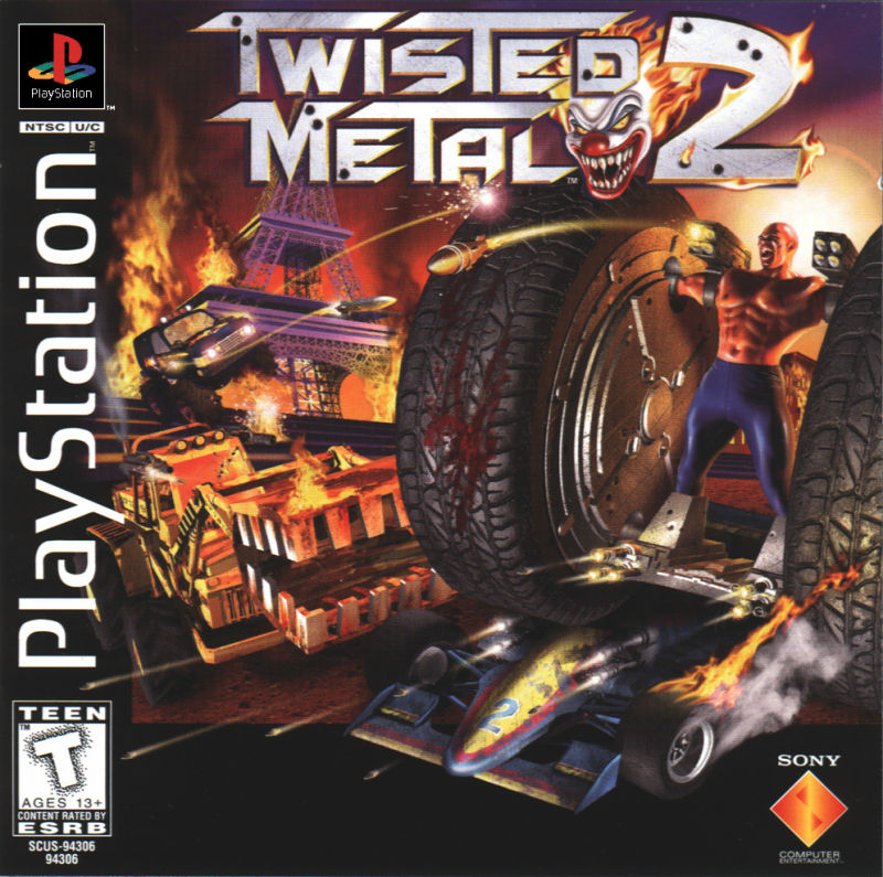 Front cover of Twisted Metal 2 for PlayStation
