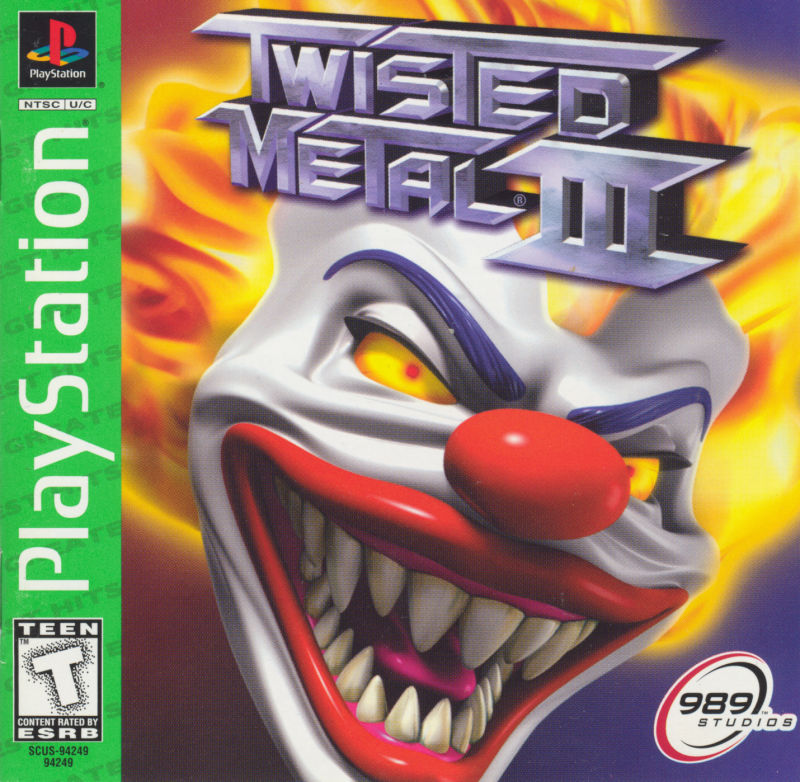 Front cover of Twisted Metal III for PlayStation