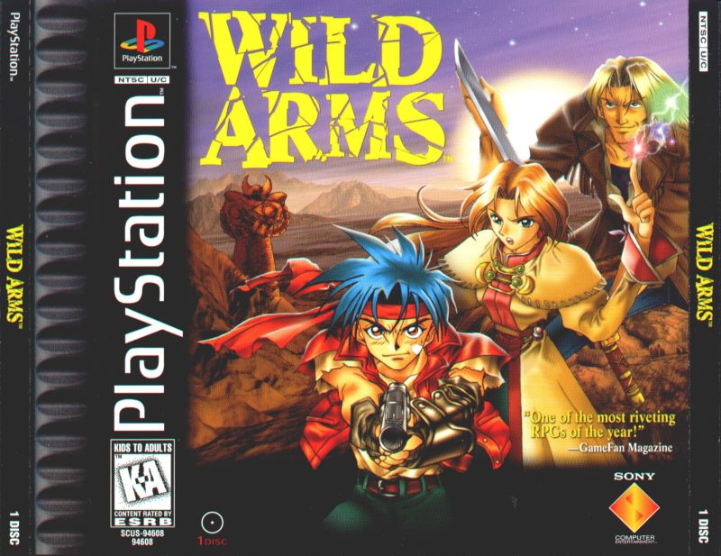 Front cover of Wild Arms for PlayStation
