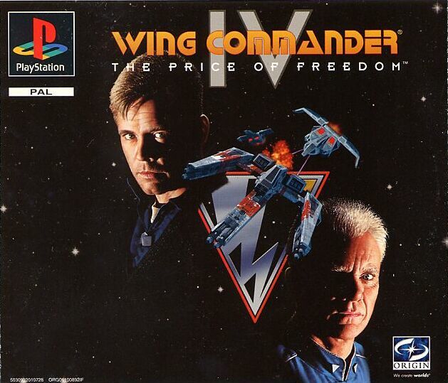 Front cover of Wing Commander IV: The Price of Freedom for PlayStation
