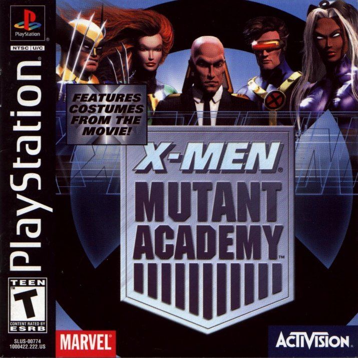 Front cover of X-Men: Mutant Academy for PlayStation