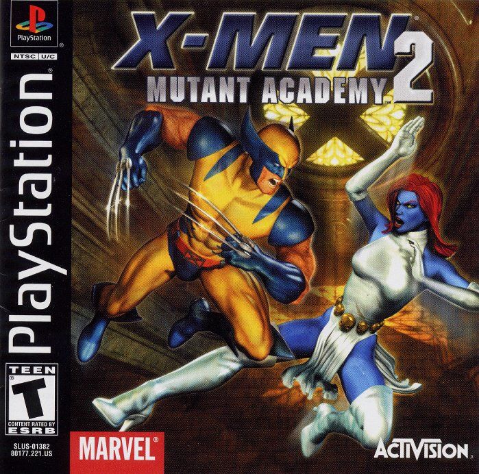 Front cover of X-Men: Mutant Academy 2 for PlayStation
