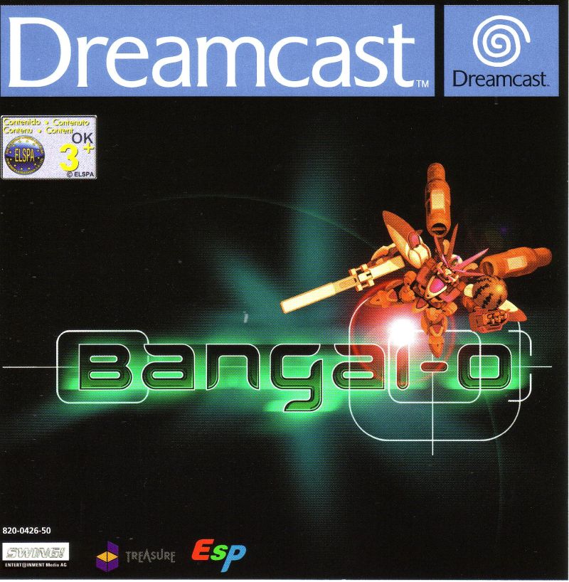 Front cover of Bangai-O for Dreamcast