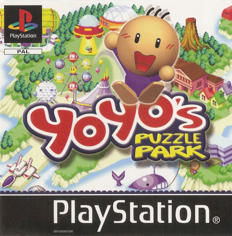 Front cover of YoYo's Puzzle Park for PlayStation