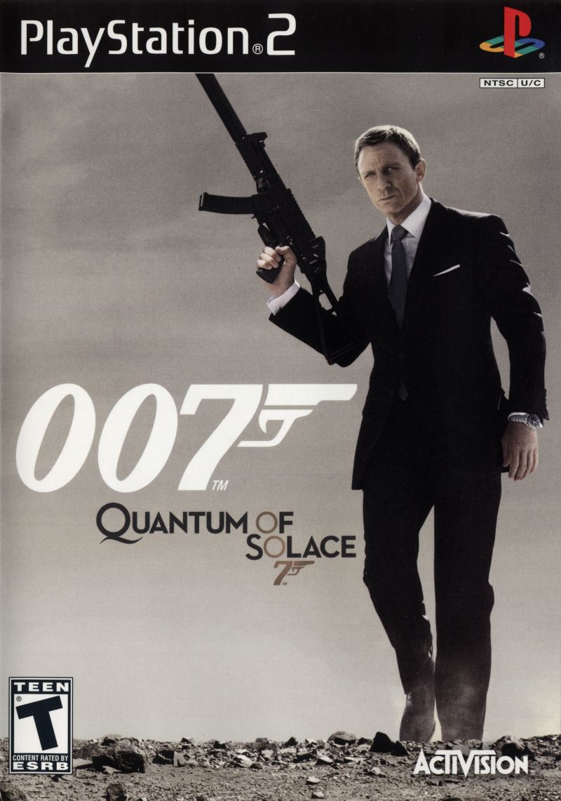 Front cover of 007: Quantum of Solace for PlayStation 2