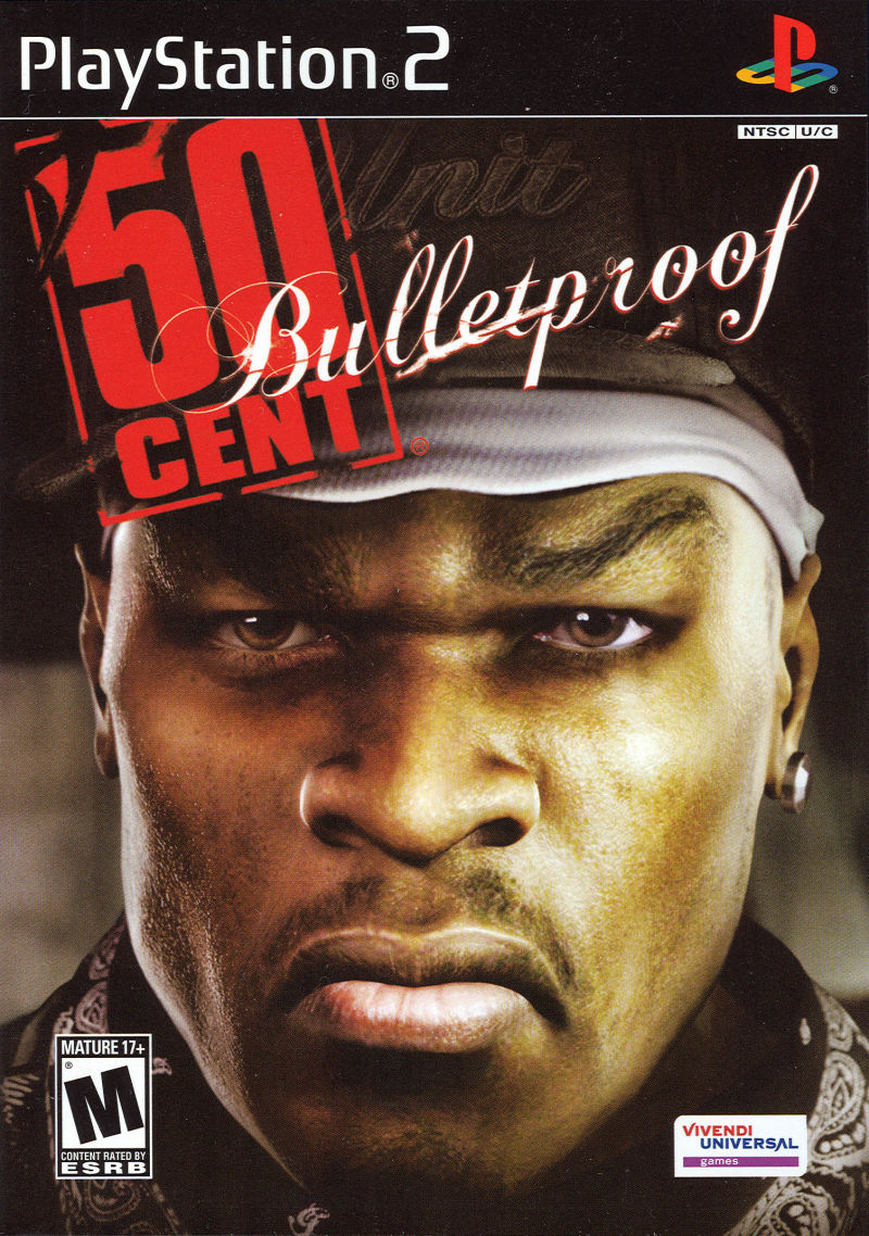 Front cover of 50 Cent: Bulletproof for PlayStation 2