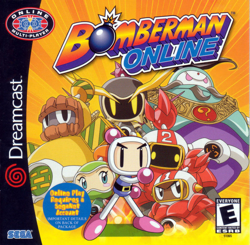 Front cover of Bomberman Online for Dreamcast