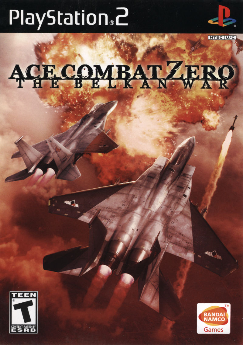 Front cover of Ace Combat Zero: The Belkan War for PlayStation 2