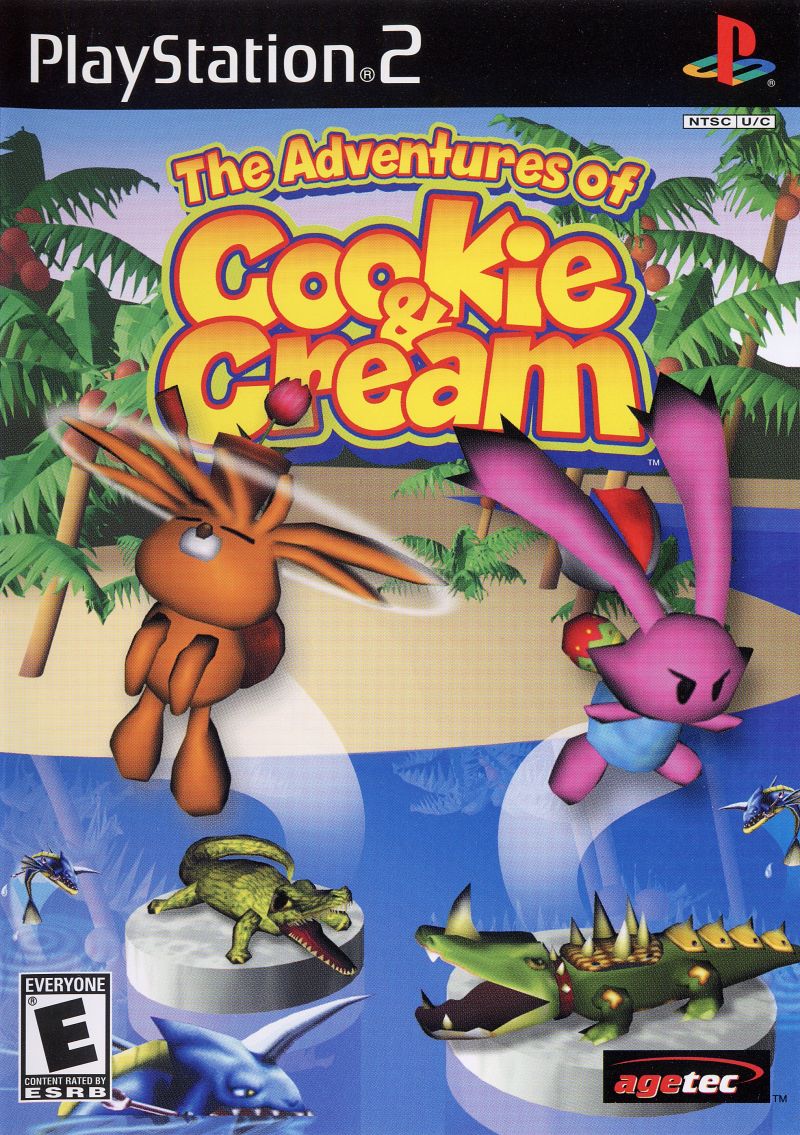 Front cover of The Adventures of Cookie & Cream for PlayStation 2