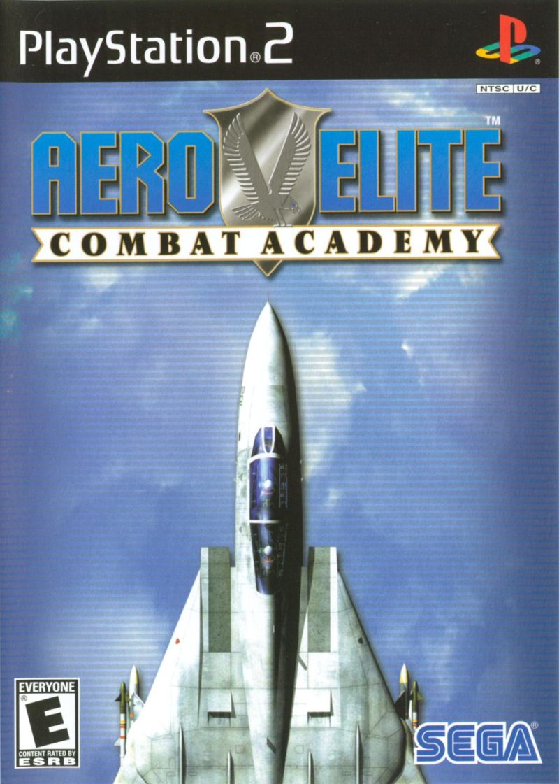Front cover of Aero Elite: Combat Academy for PlayStation 2