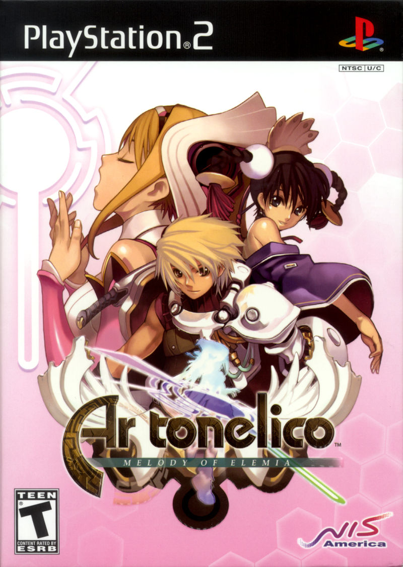 Front cover of Ar tonelico: Melody of Elemia for PlayStation 2