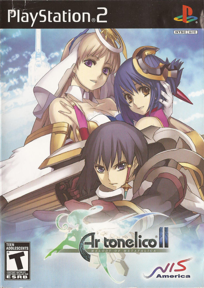 Front cover of Ar tonelico II: Melody of Metafalica for PlayStation 2