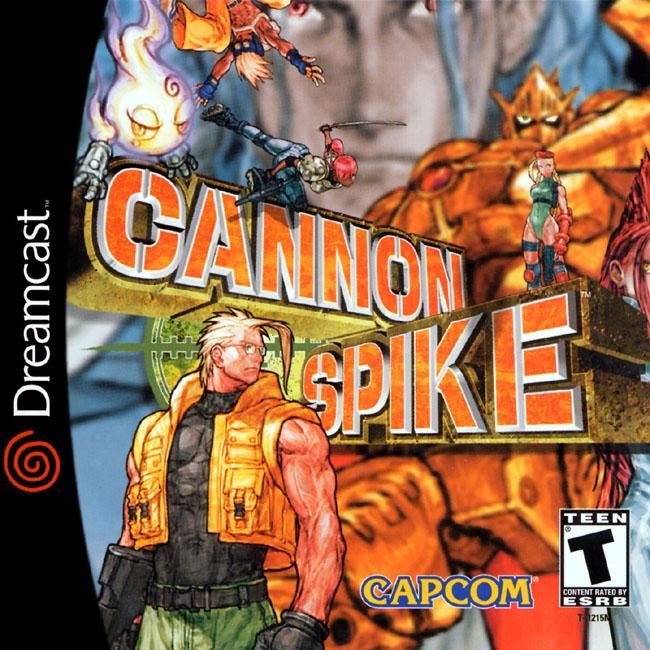 Front cover of Cannon Spike for Dreamcast