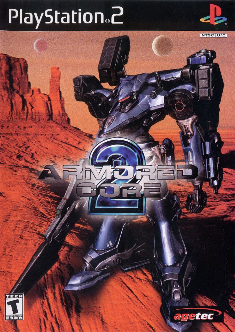 Front cover of Armored Core 2 for PlayStation 2