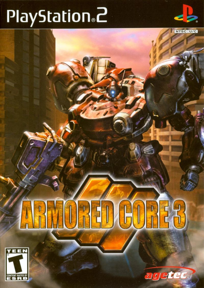 Front cover of Armored Core 3 for PlayStation 2