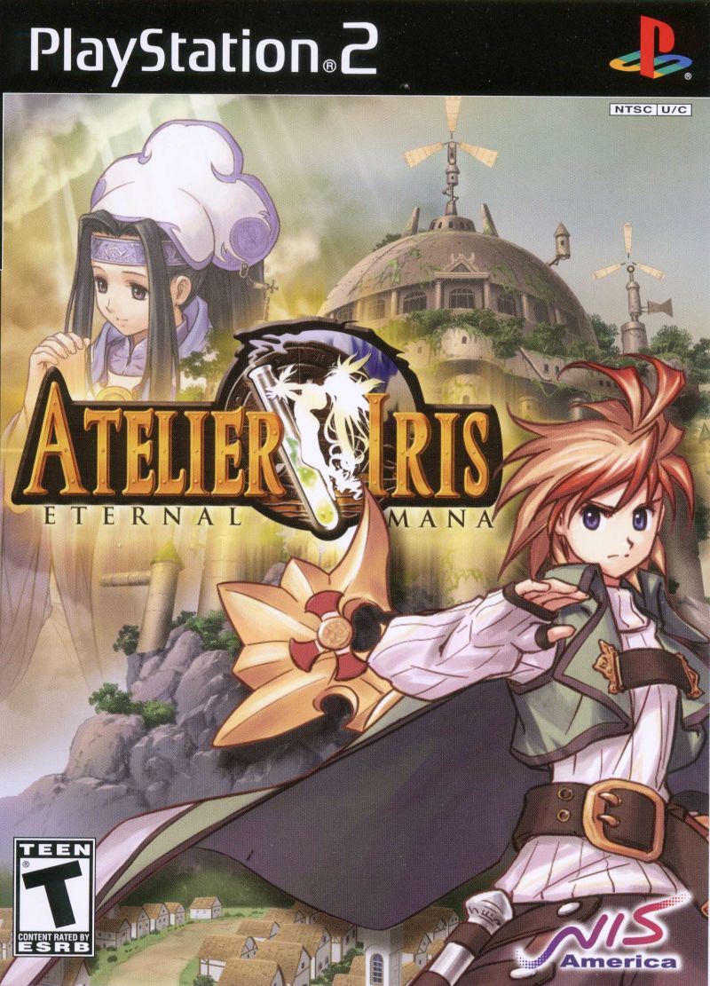 Front cover of Atelier Iris: Eternal Mana for PlayStation 2