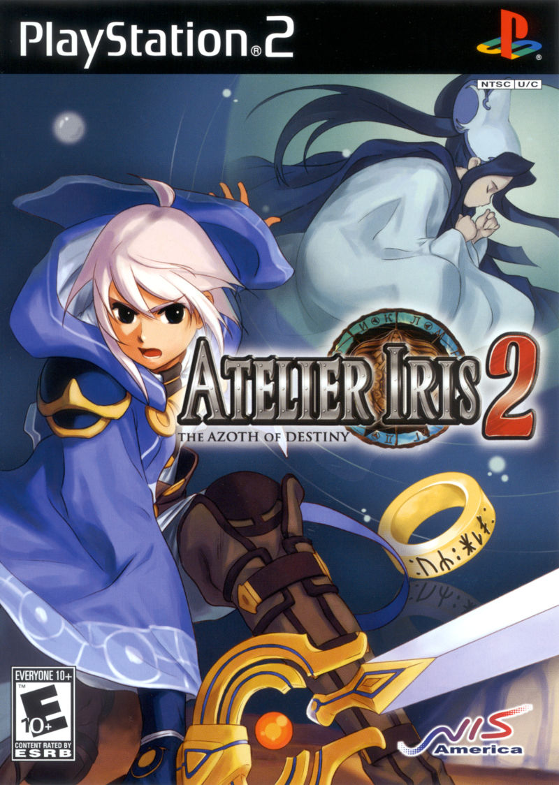 Front cover of Atelier Iris 2: The Azoth of Destiny for PlayStation 2