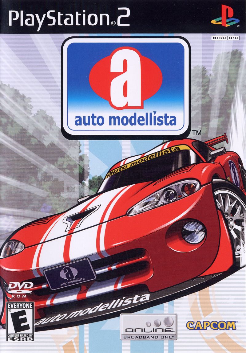 Front cover of Auto Modellista for PlayStation 2