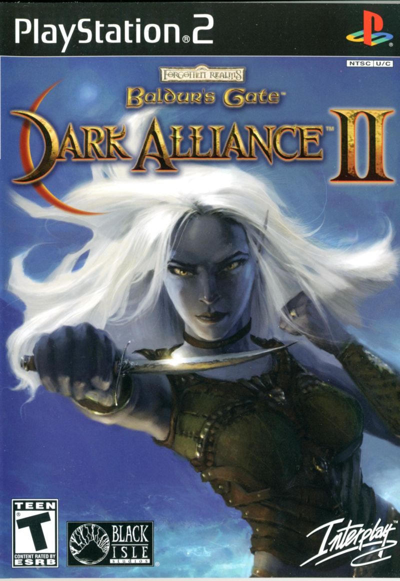 Front cover of Baldur's Gate: Dark Alliance II for PlayStation 2