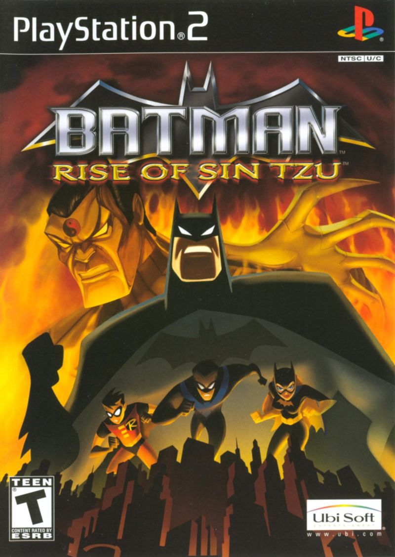 Front cover of Batman: Rise of Sin Tzu for PlayStation 2