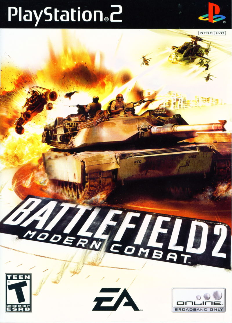 Front cover of Battlefield 2: Modern Combat for PlayStation 2