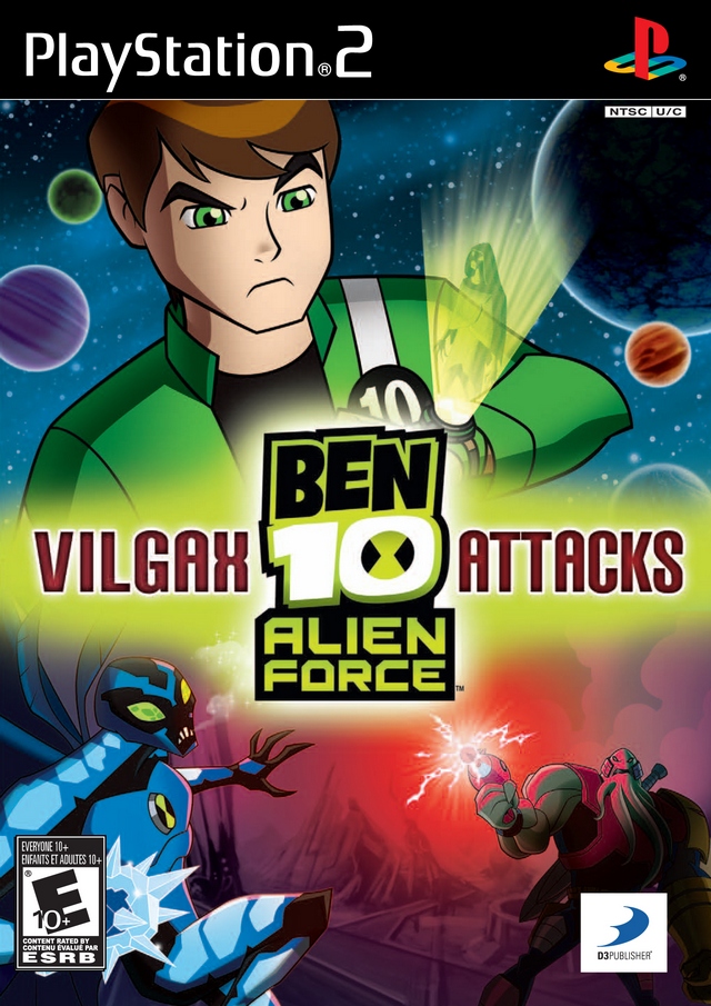 Front cover of Ben 10: Alien Force - Vilgax Attacks for PlayStation 2