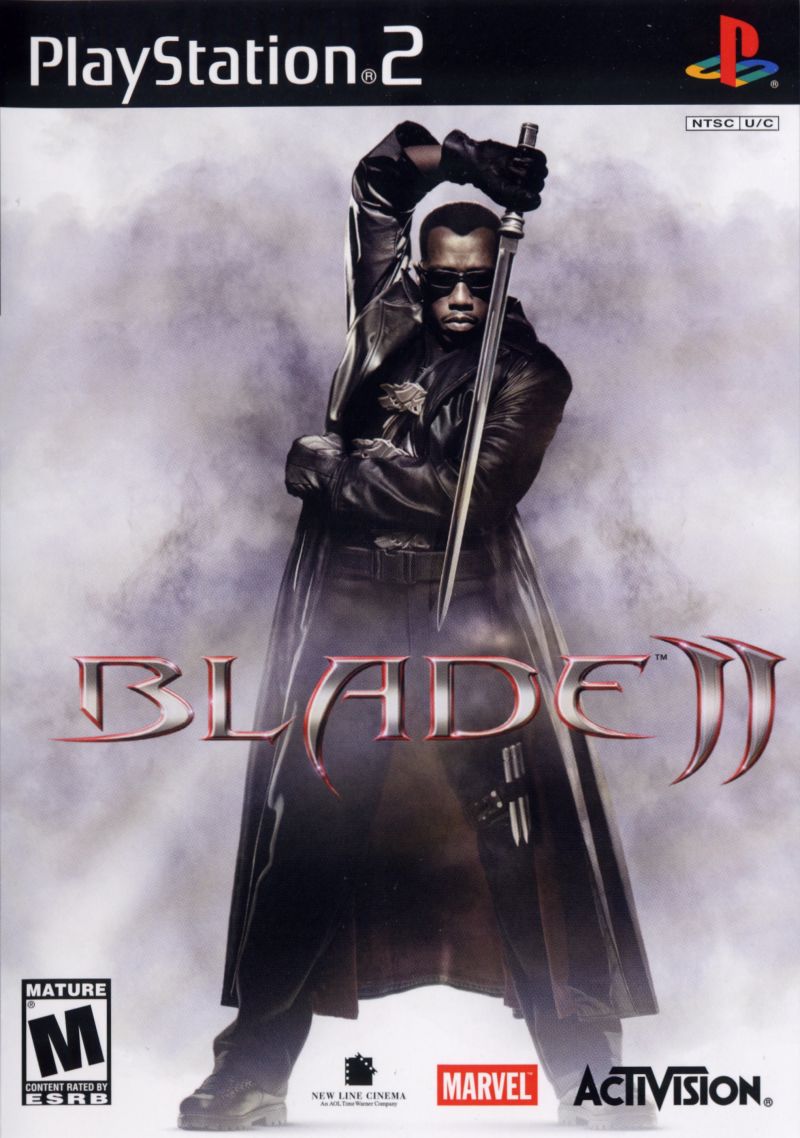 Front cover of Blade II for PlayStation 2