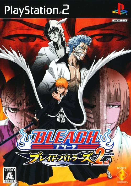 Front cover of Bleach: Blade Battlers 2nd for PlayStation 2