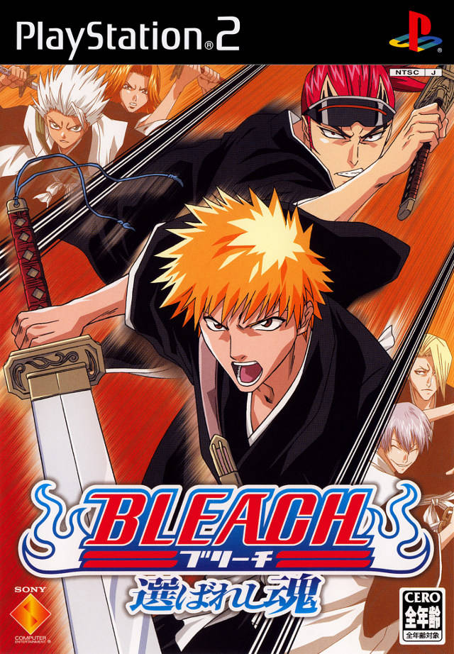 Front cover of Bleach: Erabareshi Tamashii for PlayStation 2