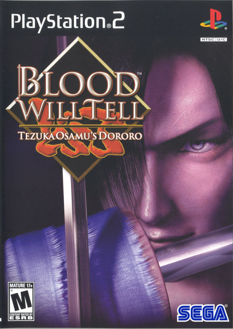 Front cover of Blood Will Tell: Tezuka Osamu's Dororo for PlayStation 2