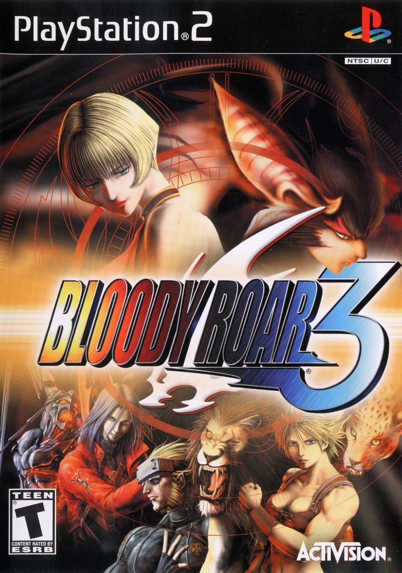 Front cover of Bloody Roar 3 for PlayStation 2