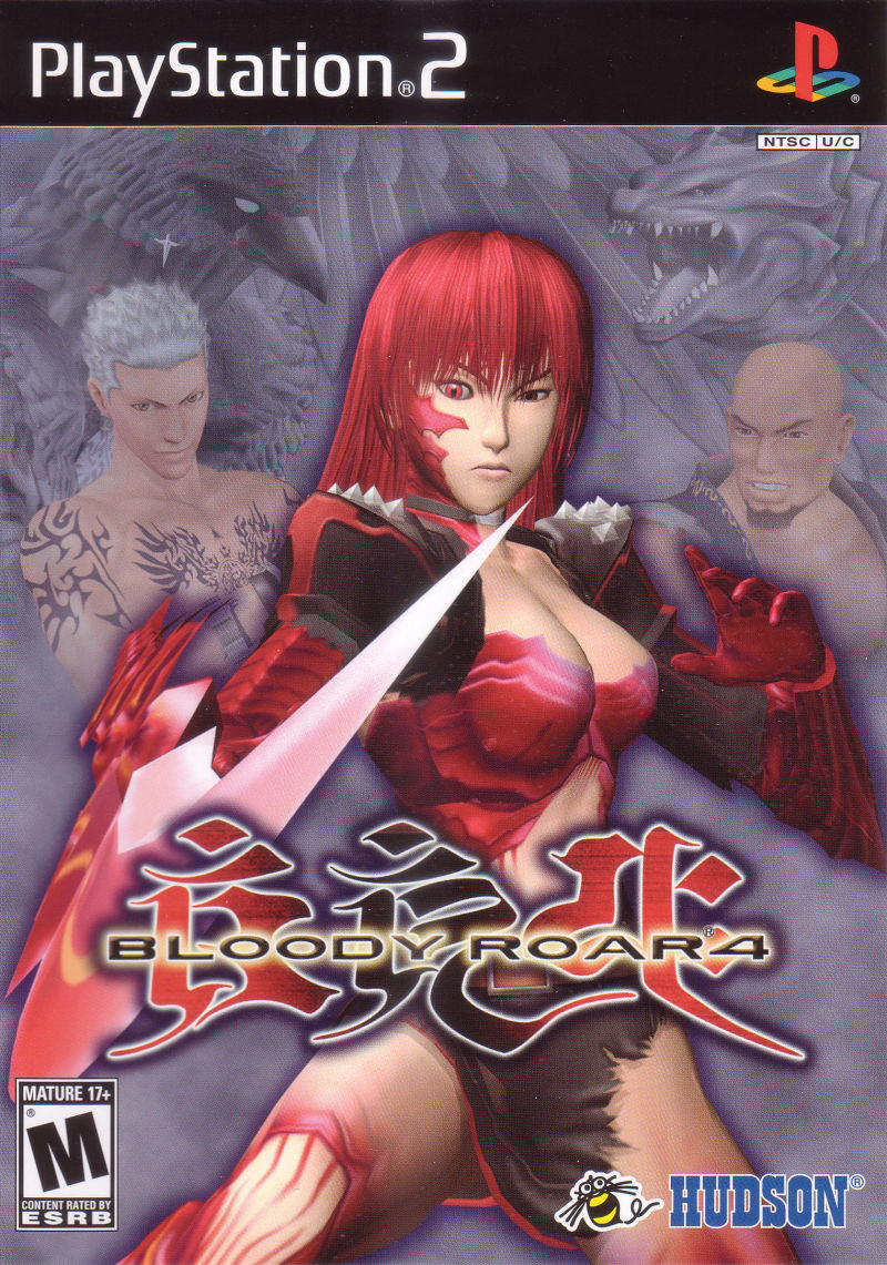 Front cover of Bloody Roar 4 for PlayStation 2