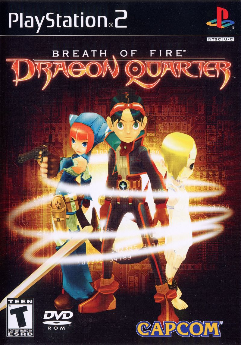 Front cover of Breath of Fire: Dragon Quarter for PlayStation 2