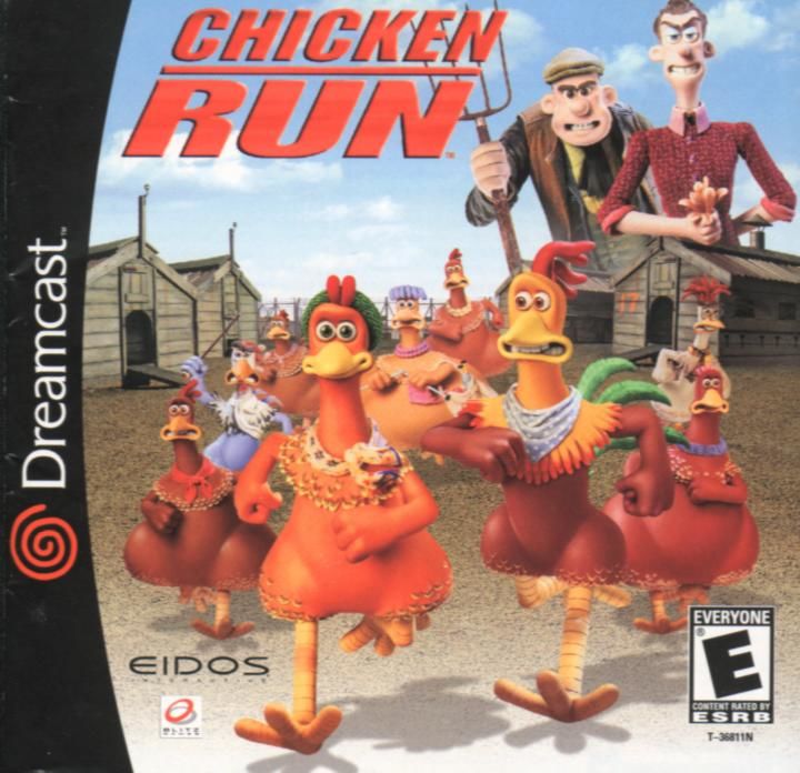 Front cover of Chicken Run for Dreamcast