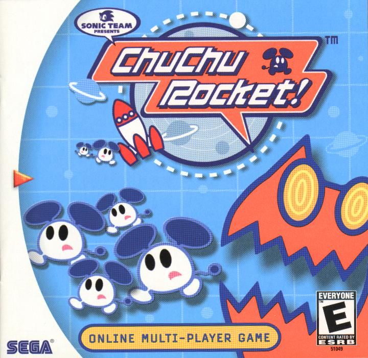 Front cover of ChuChu Rocket! for Dreamcast