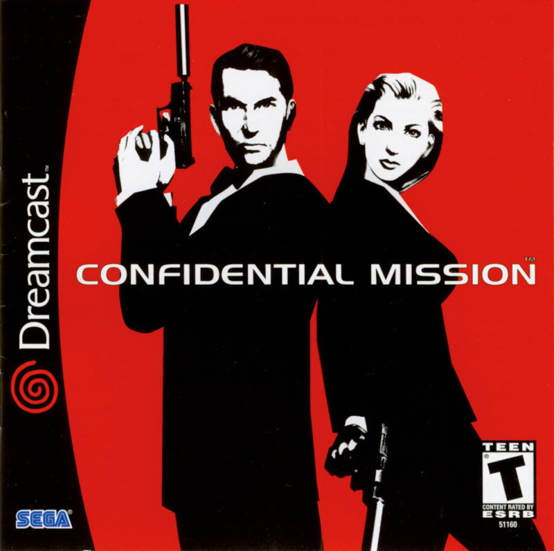 Front cover of Confidential Mission for Dreamcast